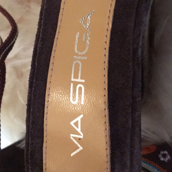 Via Spiga Embroidered wedge espadrille - Picture 6 of 8